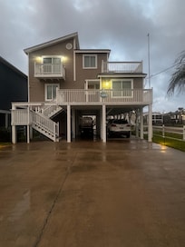 The home inside and out is very pretty and inviting.