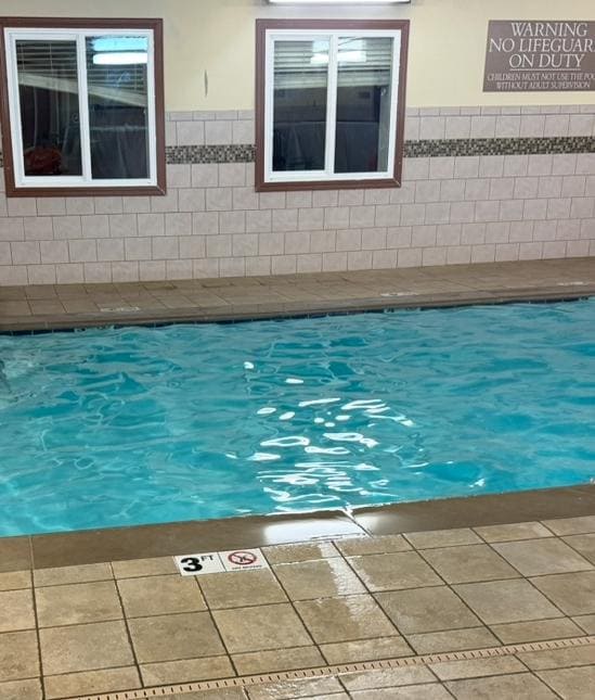 Pool was too full kids couldn’t touch and are taller than 3ft wasn’t heated and said they have spa and dont