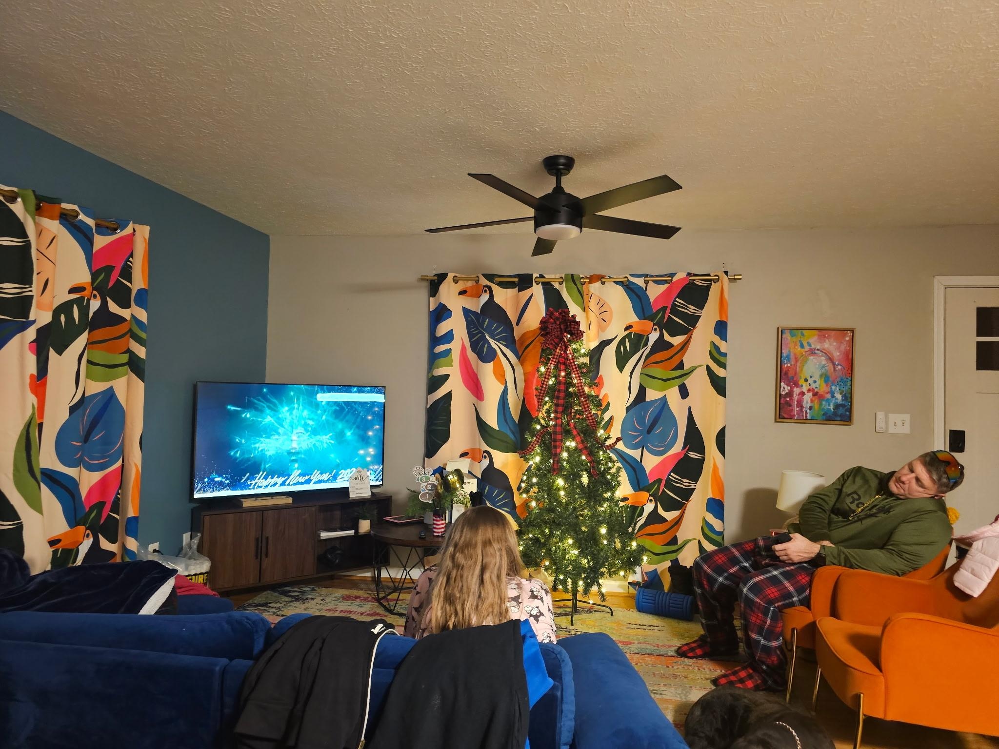 Our stay was during new years - the Christmas tree was a delightful touch.