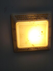 Just an example of how filthy the bathroom vents were