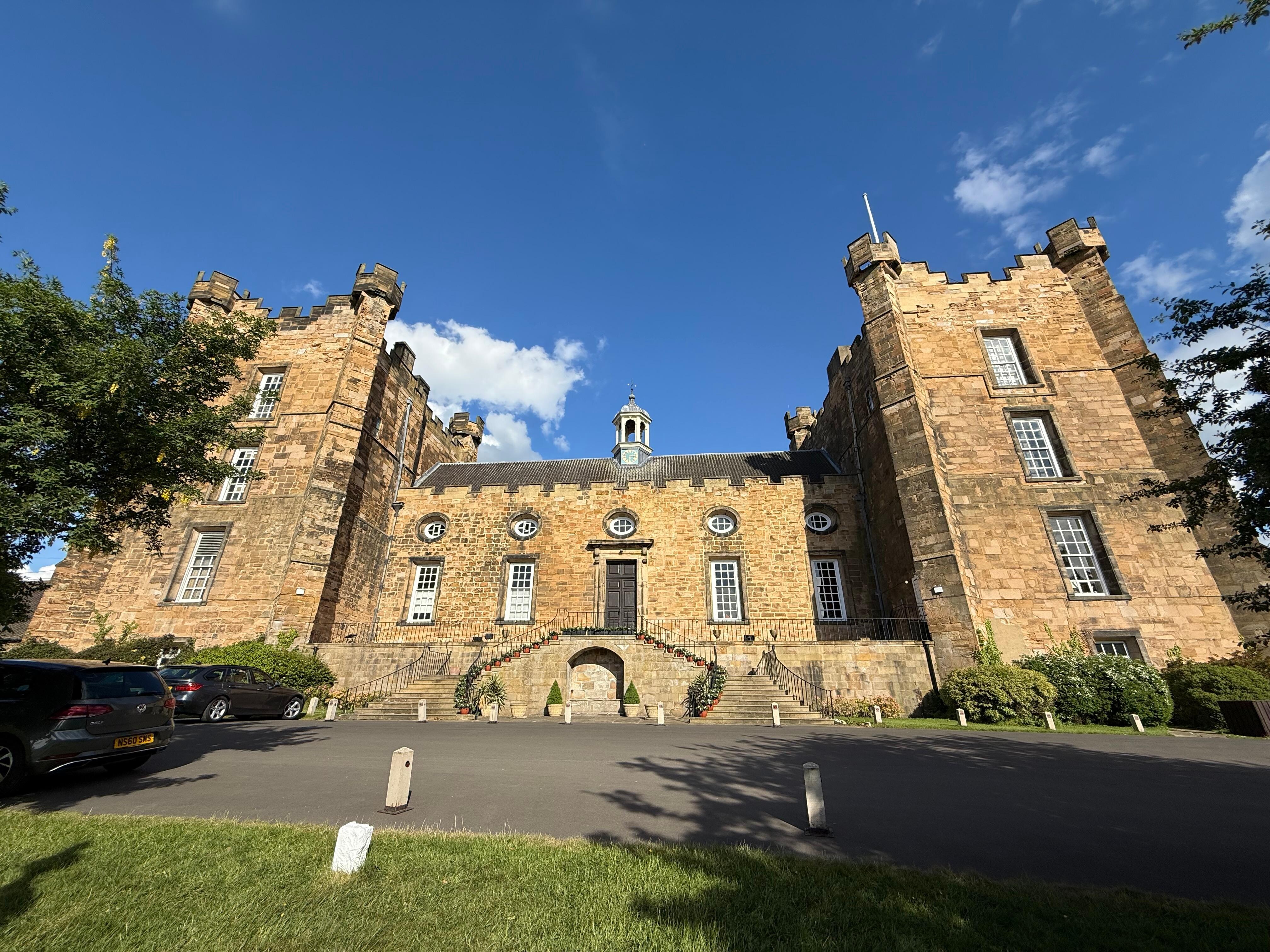 Front of the castle