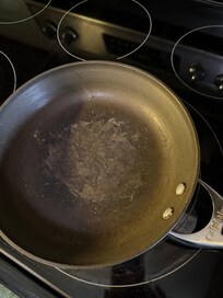Old pan not good for cooking