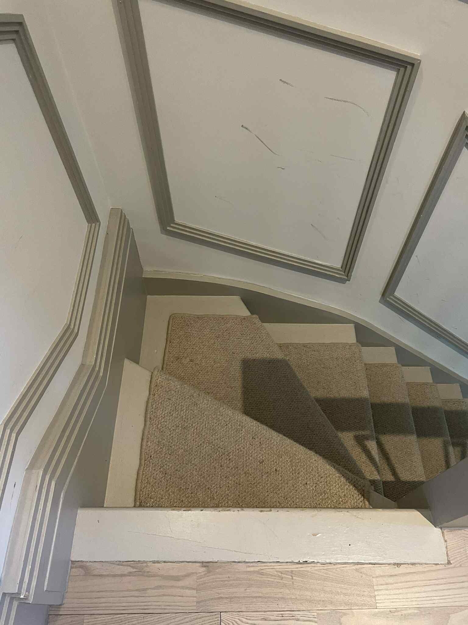 The stairs