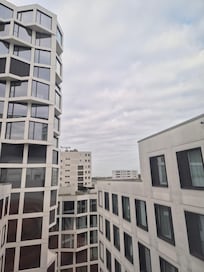 Aussicht aus der 6. Etage zum Innenhof.