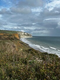 Culver Cliff zwischen Yaverland und Bembridges