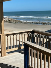 Our backyard beach -left