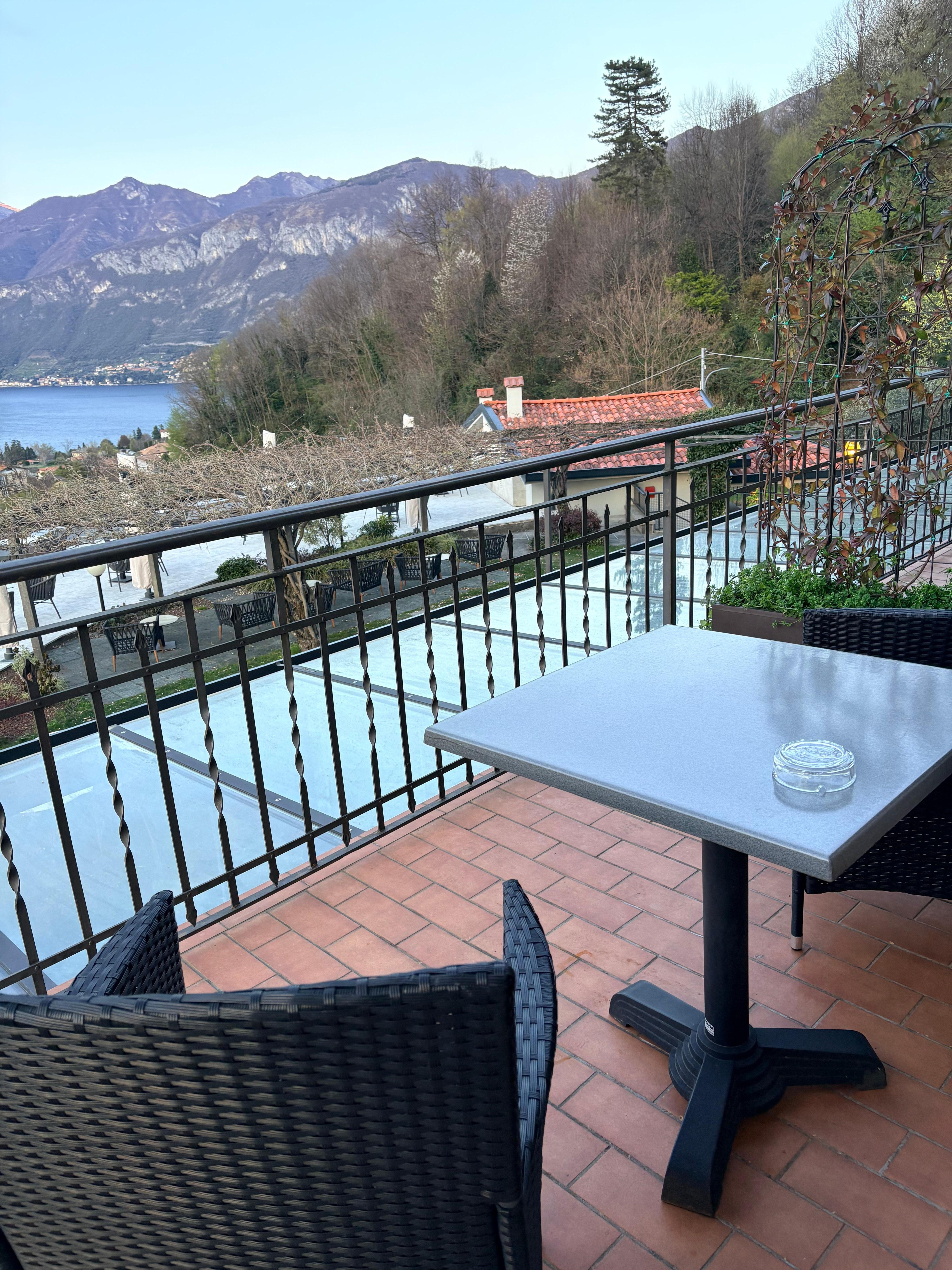 View from our main balcony