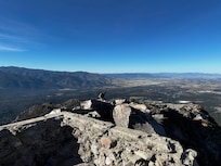 The view from Black Butte, only 15 mins from the property.