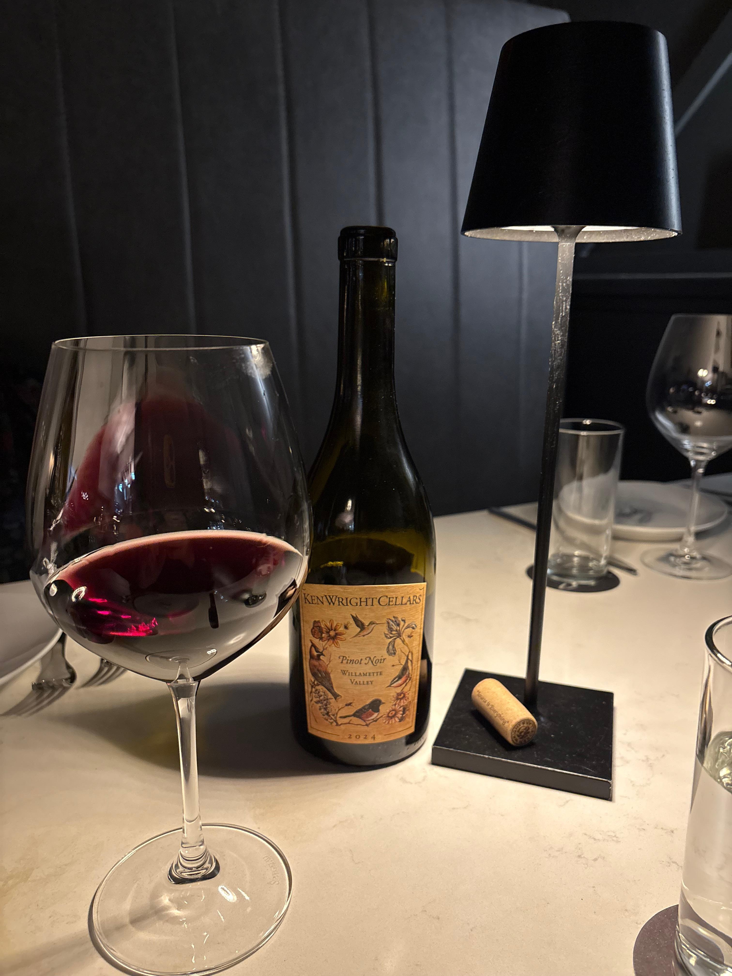 We had dinner at Grace, a local steakhouse. 