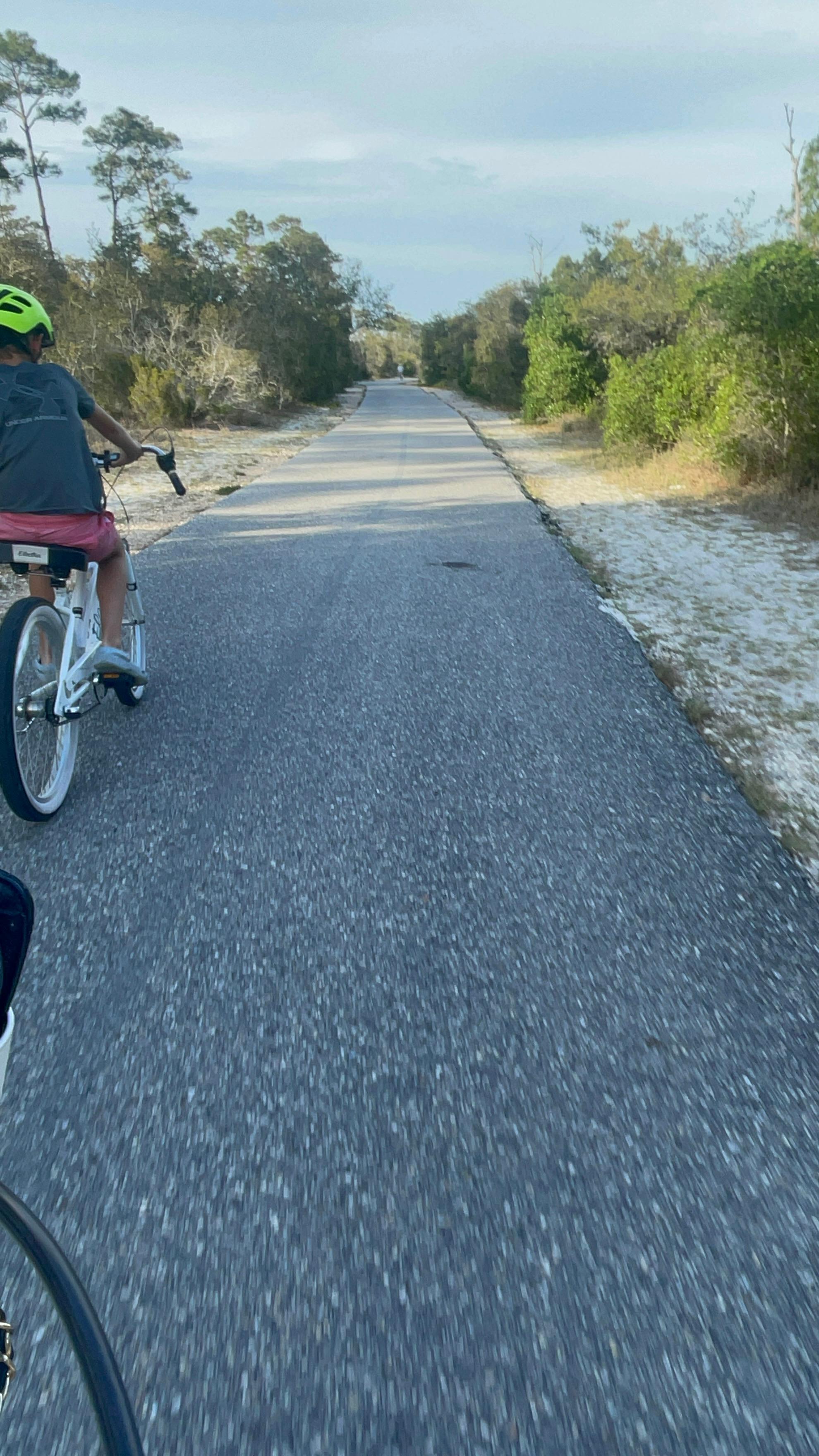 Trails that we rode bikes on