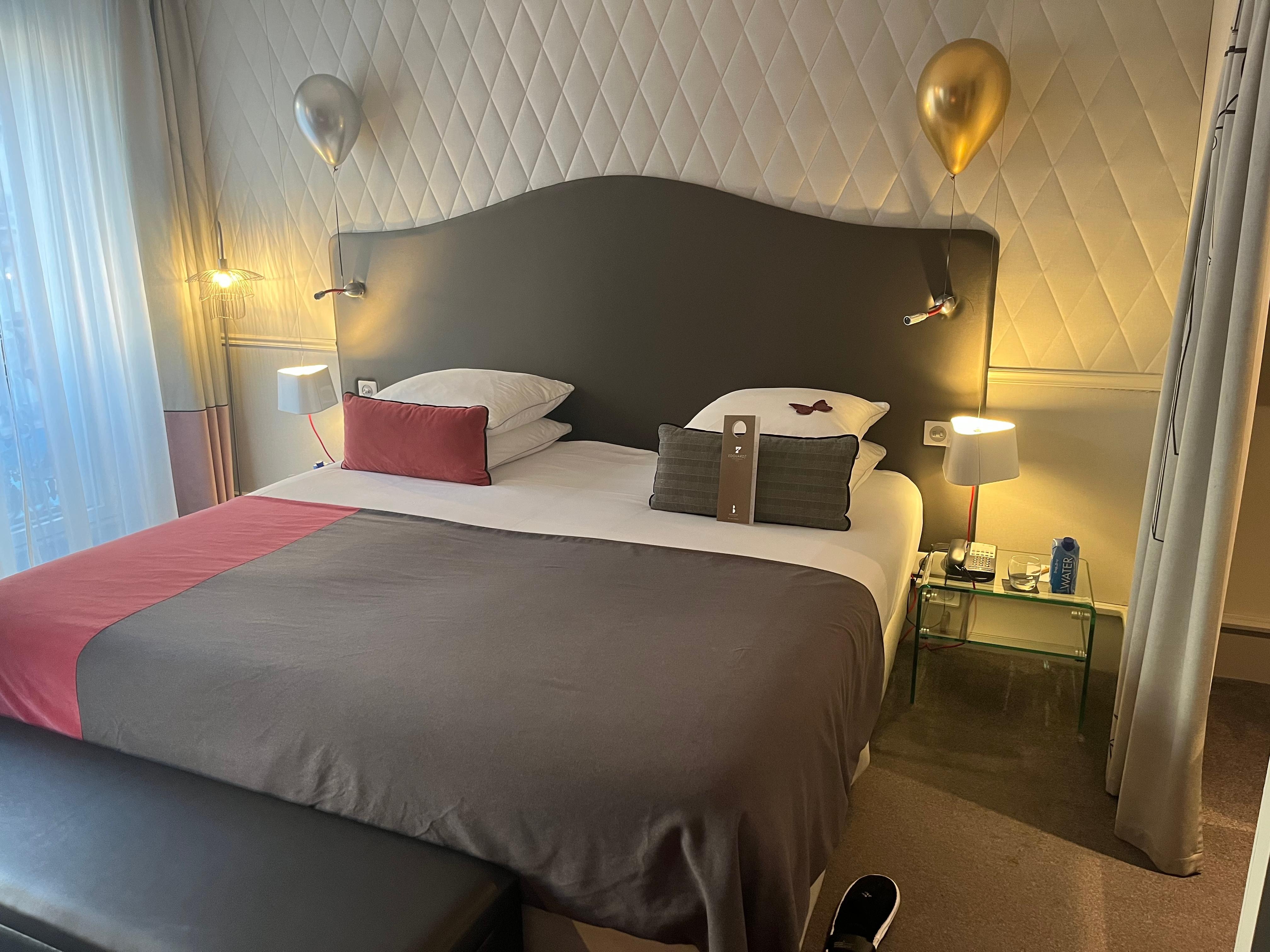 Our deluxe room with Opera view