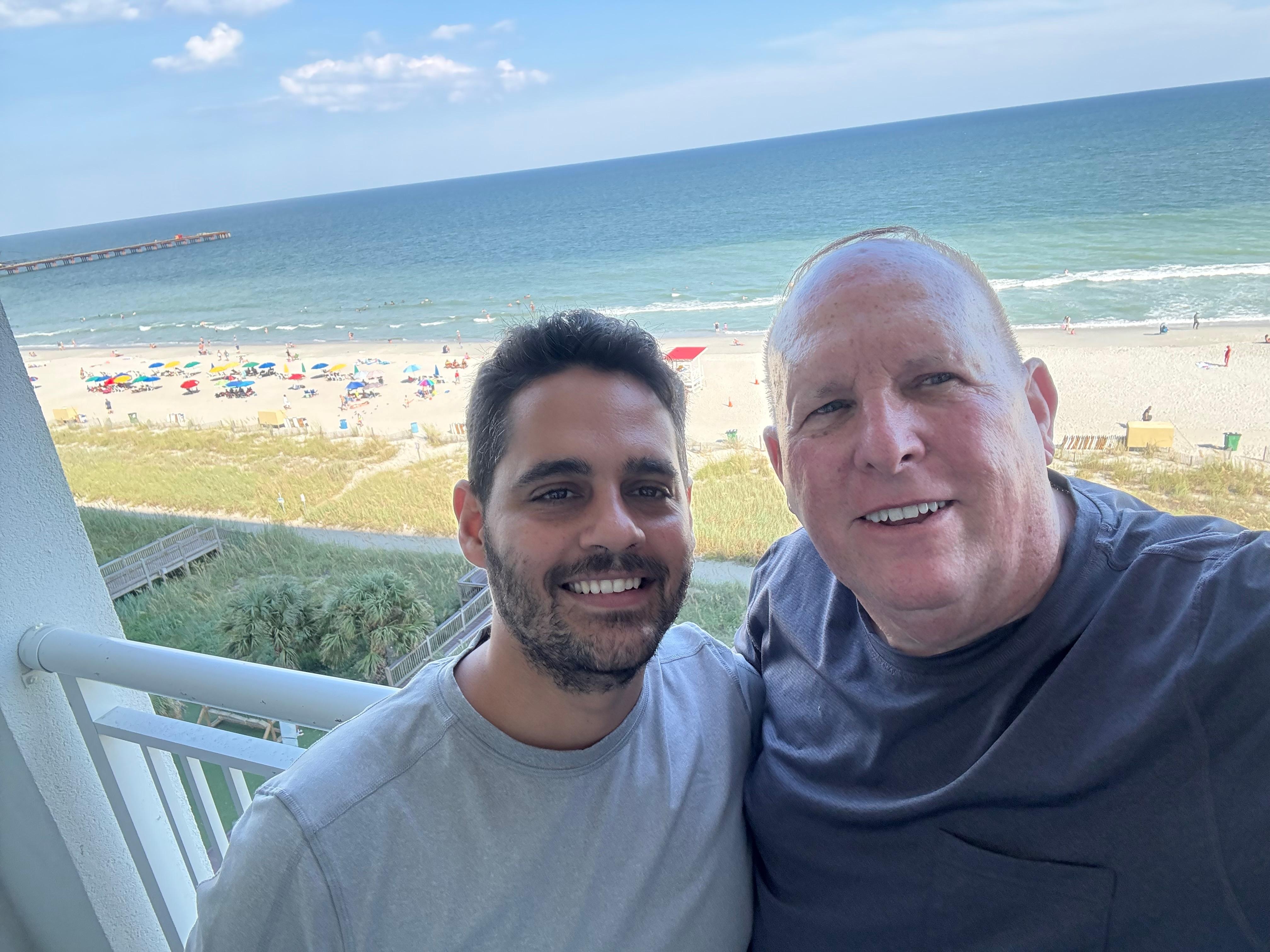 Another great view from our balcony 