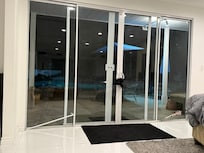 Unlockable back door