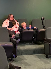 Loved the Theatre!! Watching Football!!