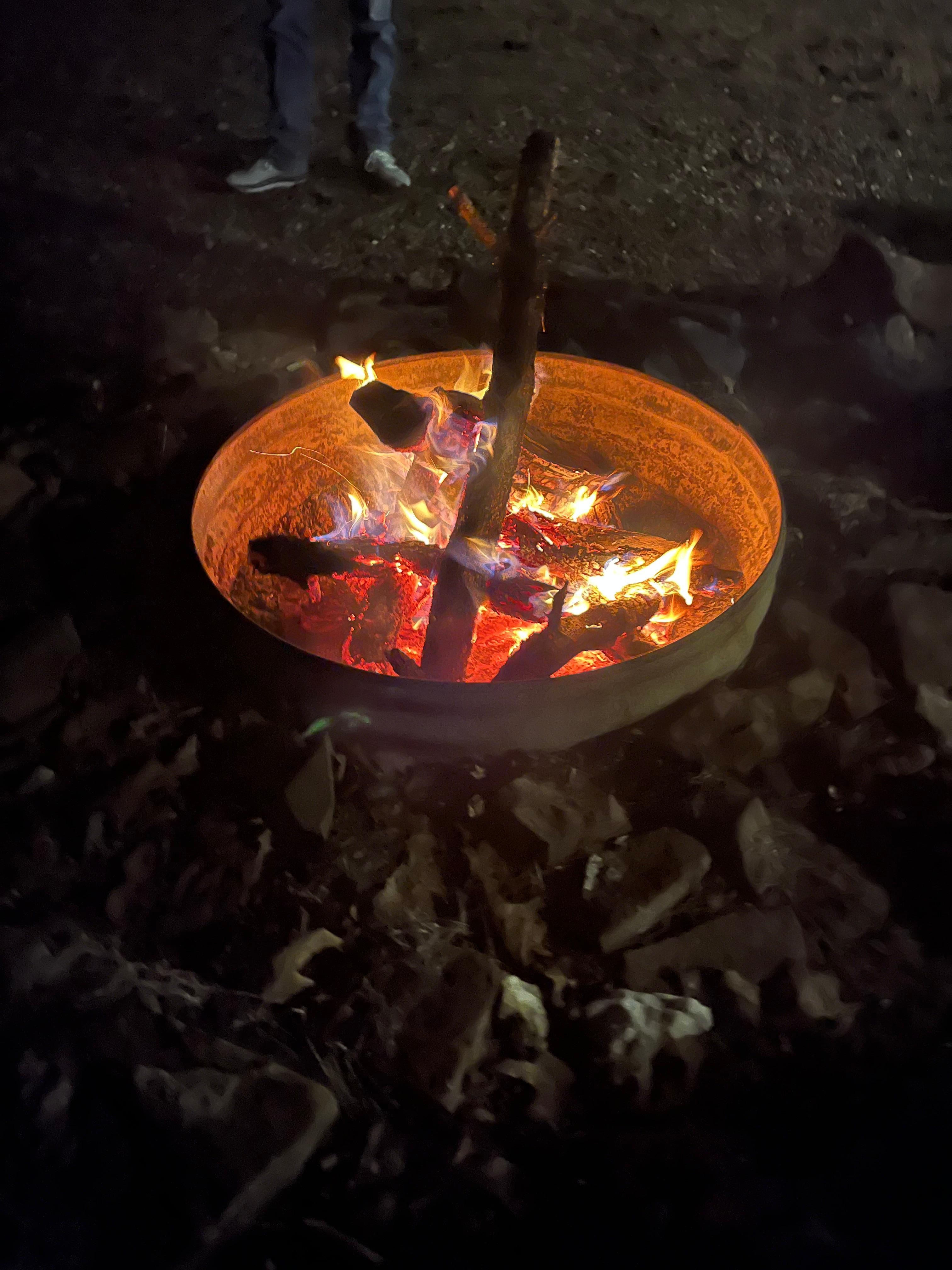 We spent 4 hrs at this fire pit. It was great. 