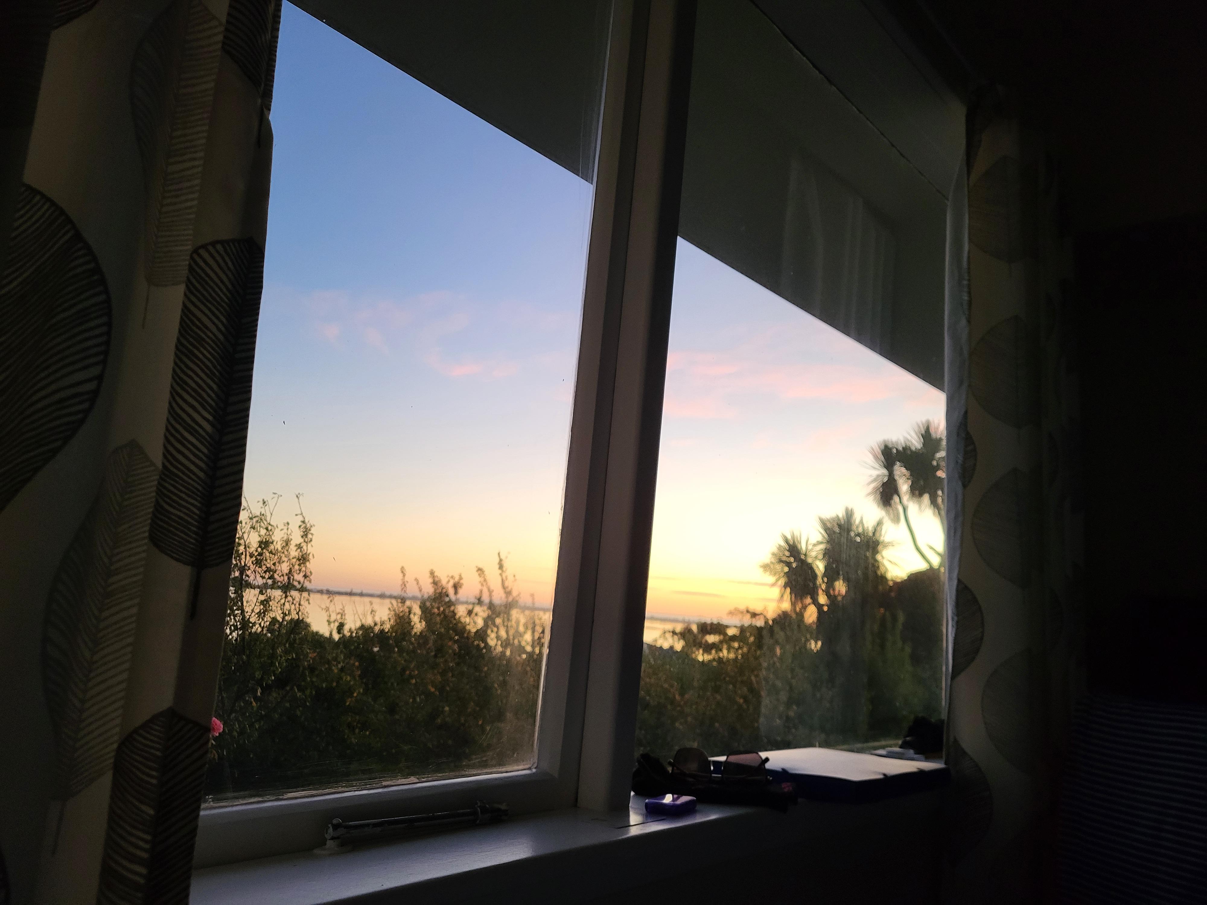 Sunrise from your bed...