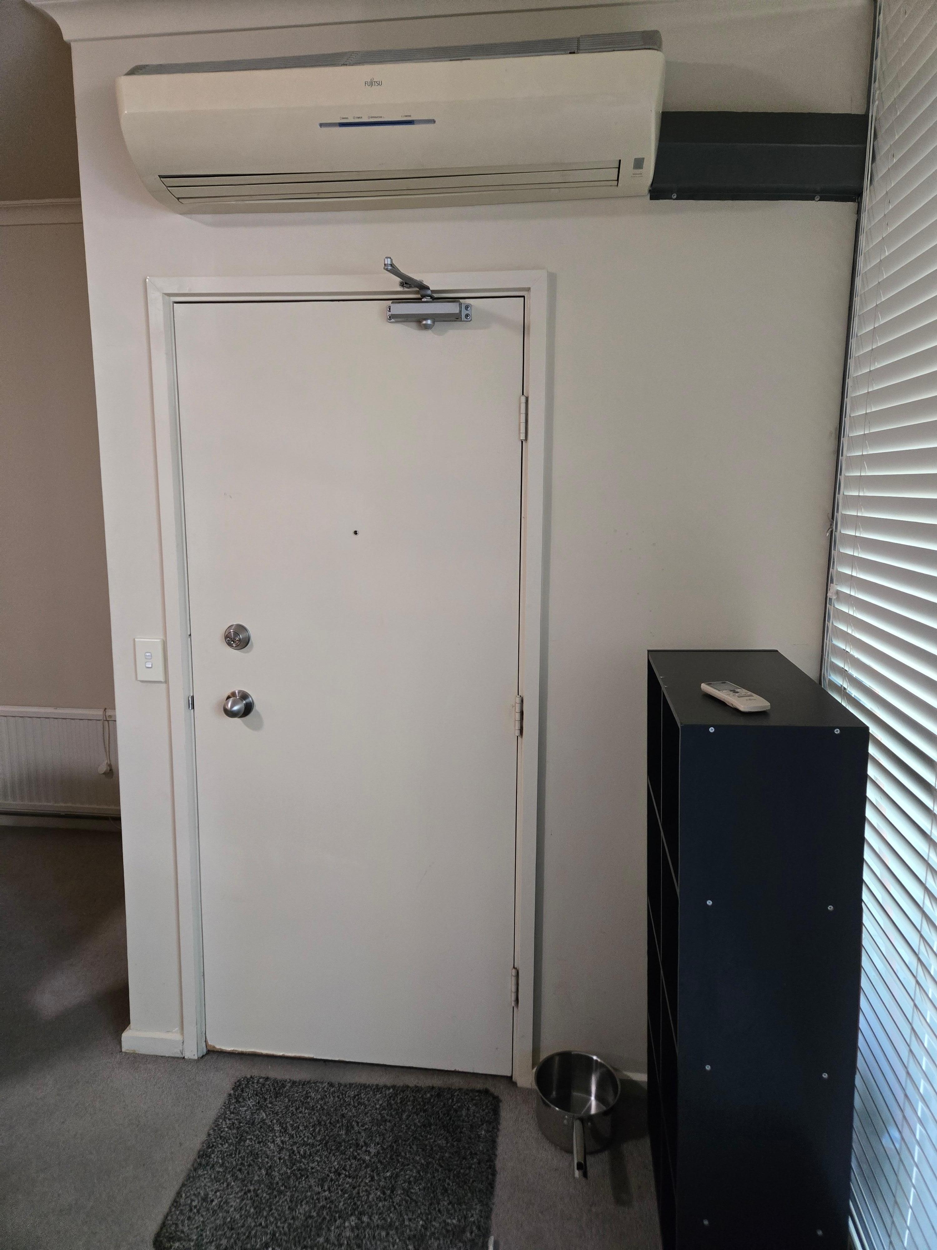 Air condition was leaking water - had to place a bowl underneath it while it was on