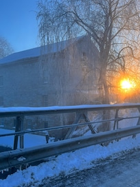 Sunrise at the mill