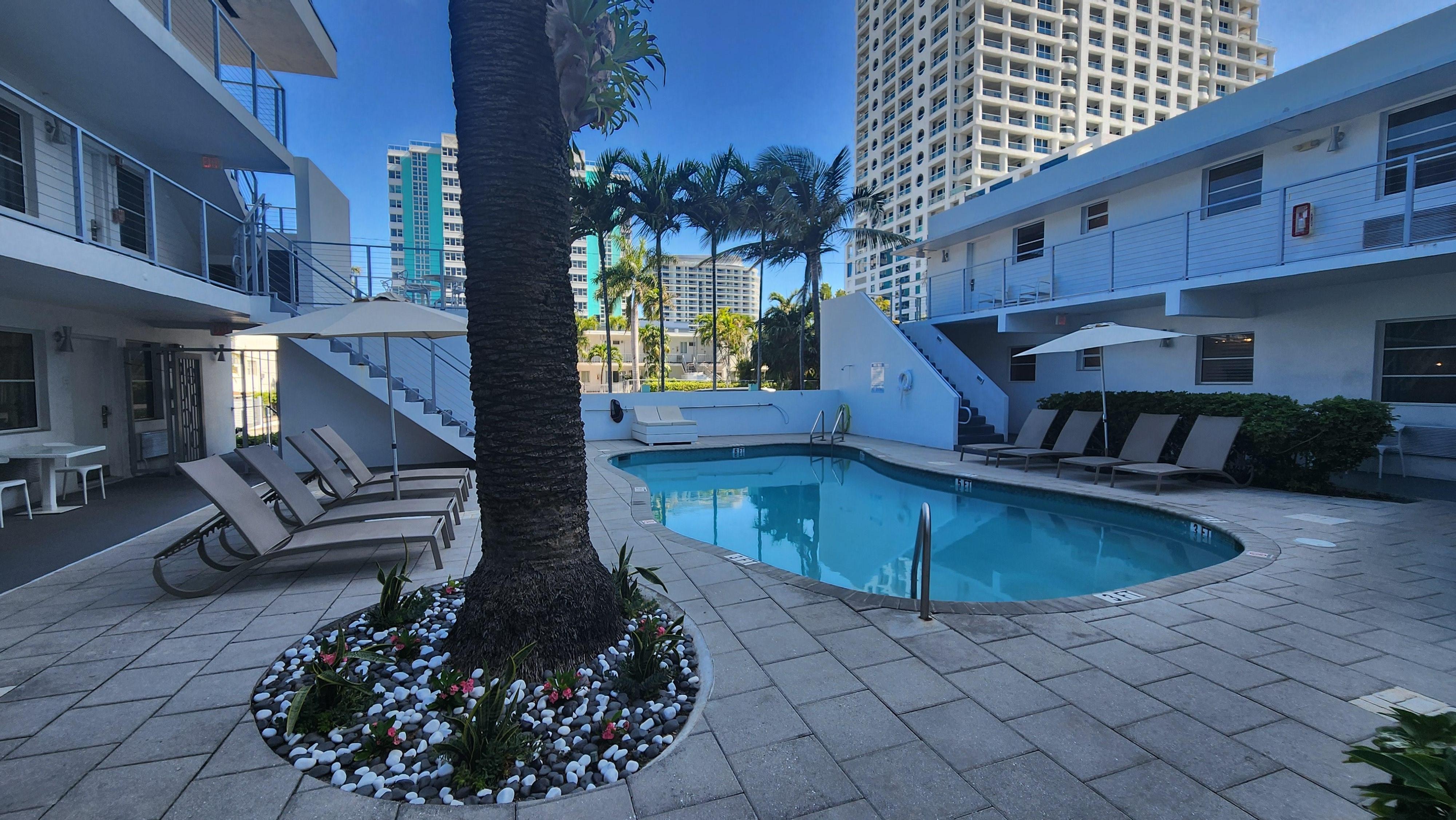 Pool at north building