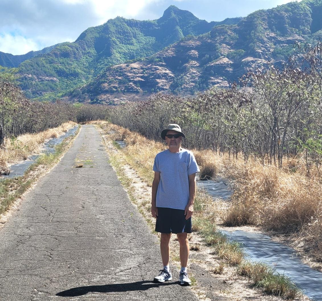 One of the beautiful hiking trails nearby--a real plus for those who like to walk!