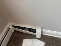 Heater leaked water