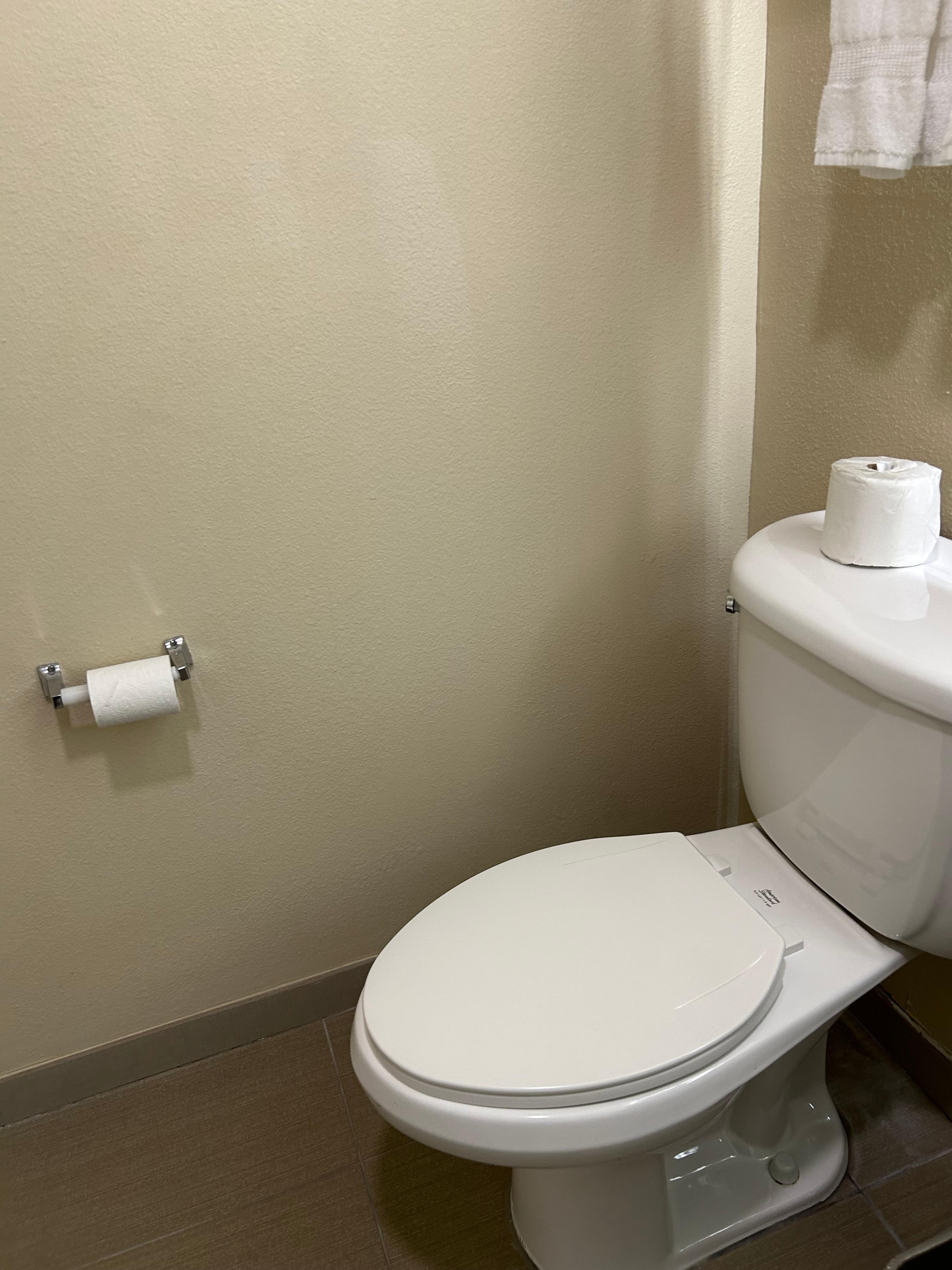 No hand rail for ADA