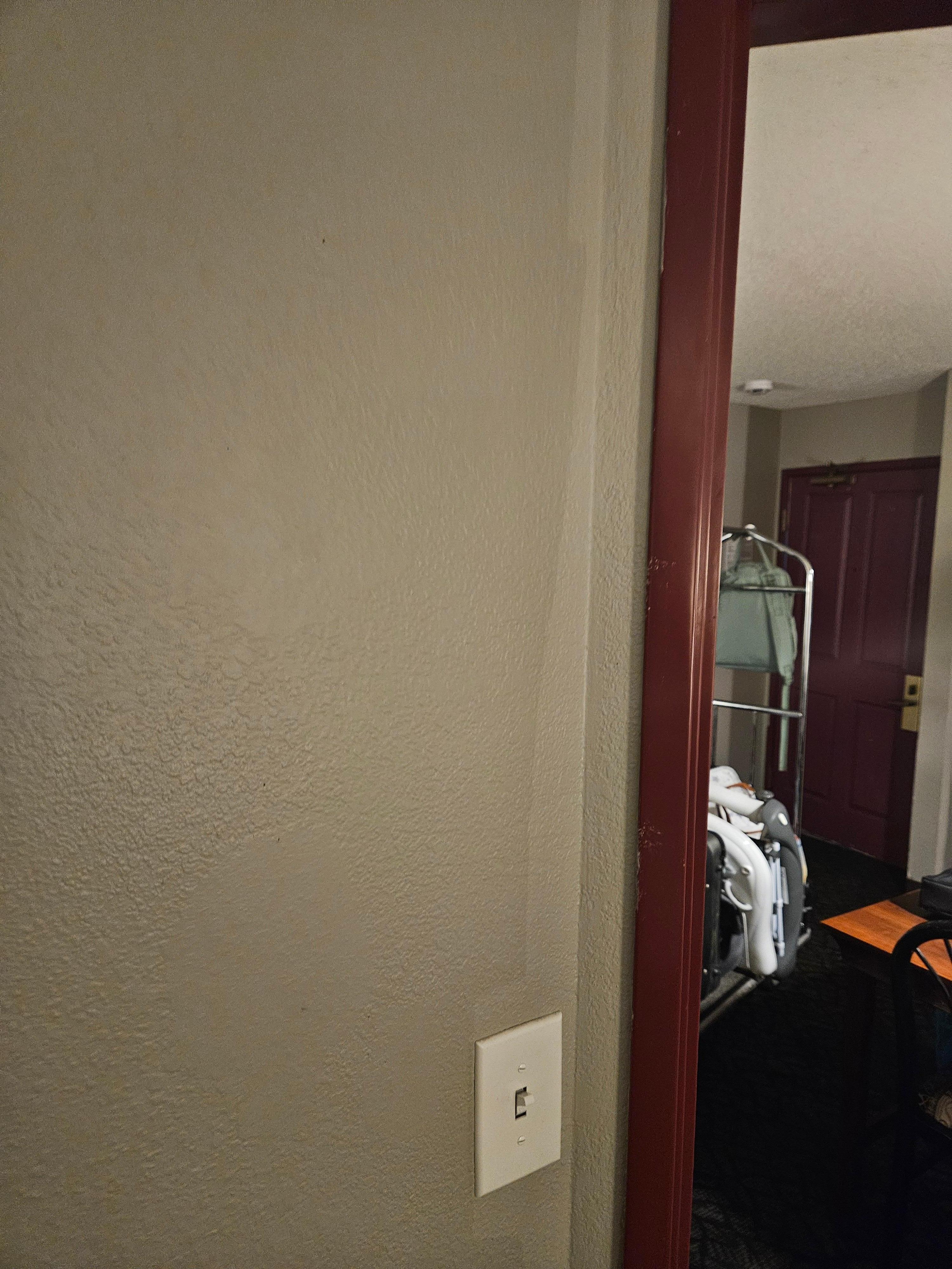 Inconsistent paint work