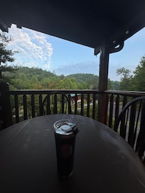 Great view for my early morning coffee and devotional.