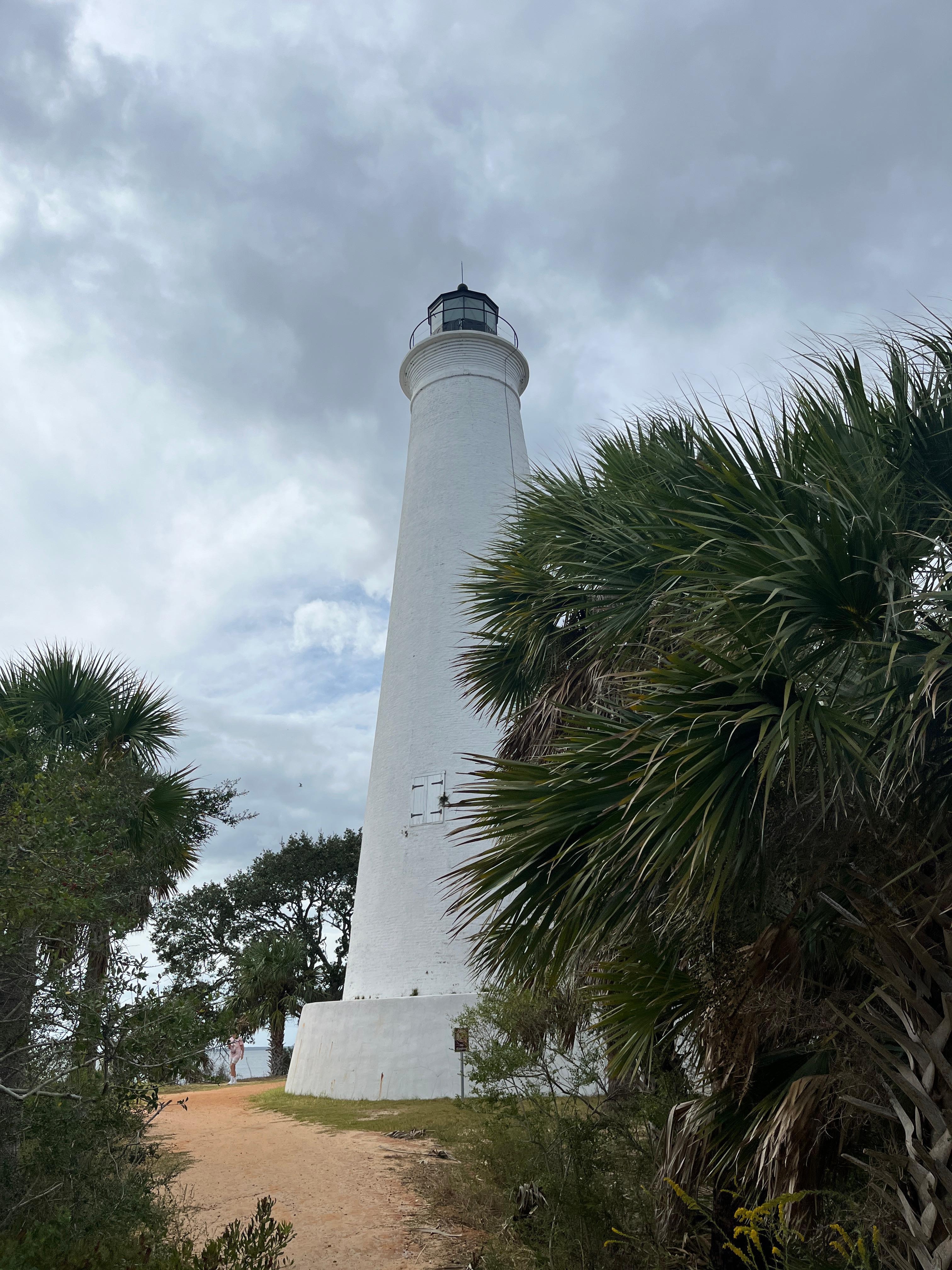 St Marks Lighthouse, 45 minutes away. 