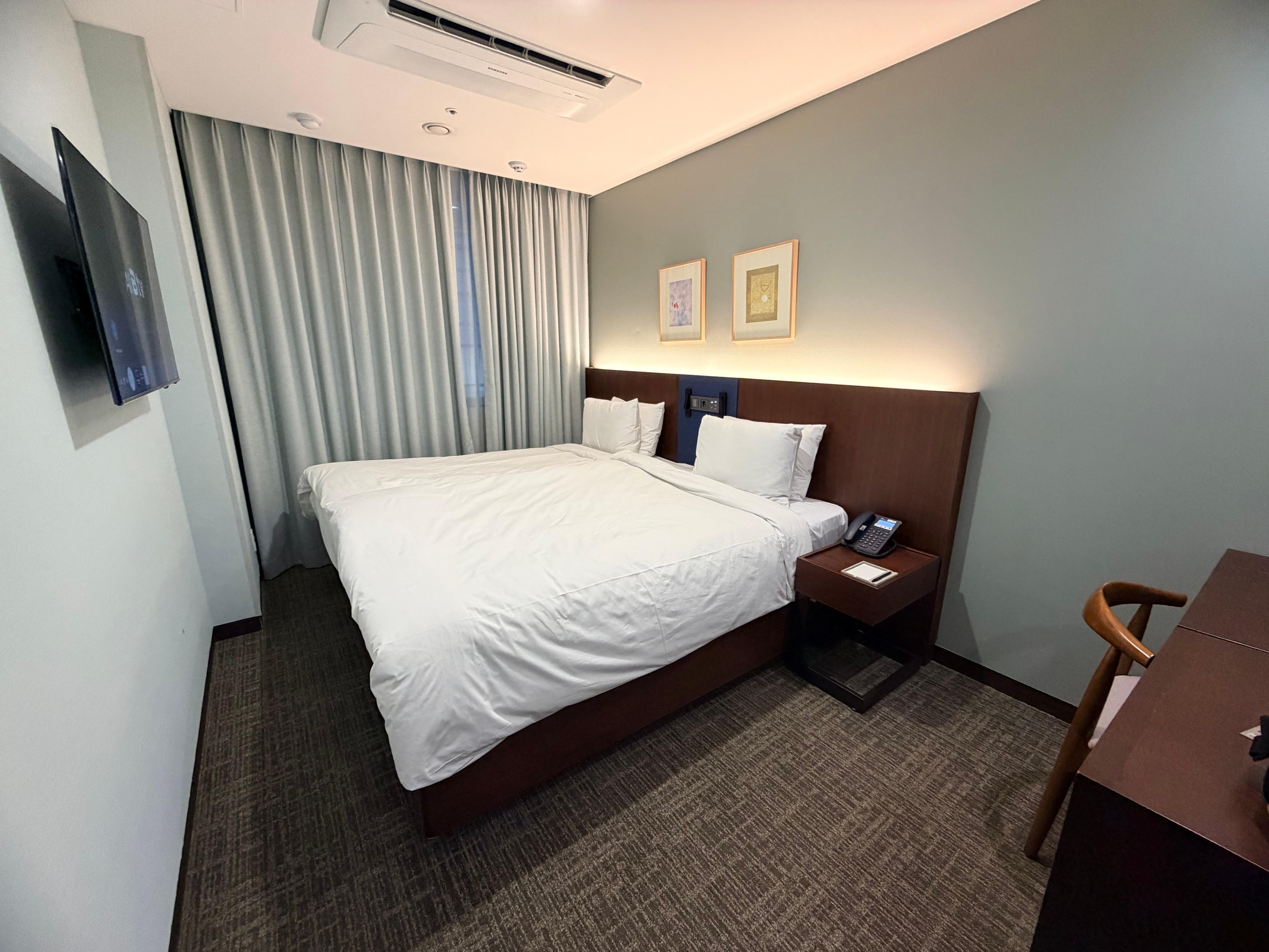 房間整潔、面積闊落！