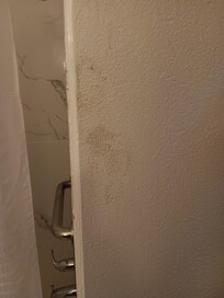 Walls where filthy