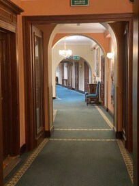 Circulação interna do hotel