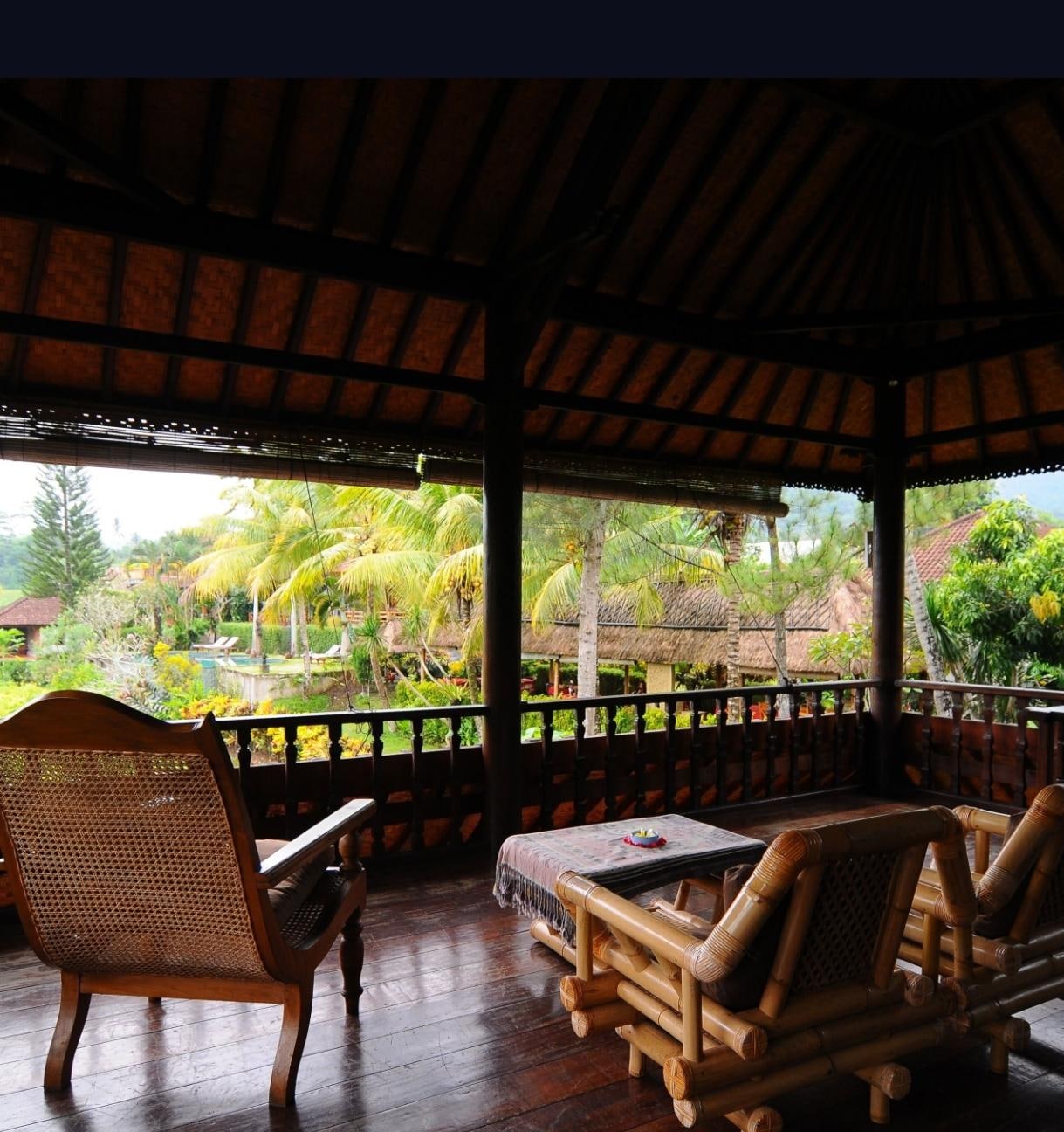 Terrasse chambre familiale spacieuse avec vue panoramique 