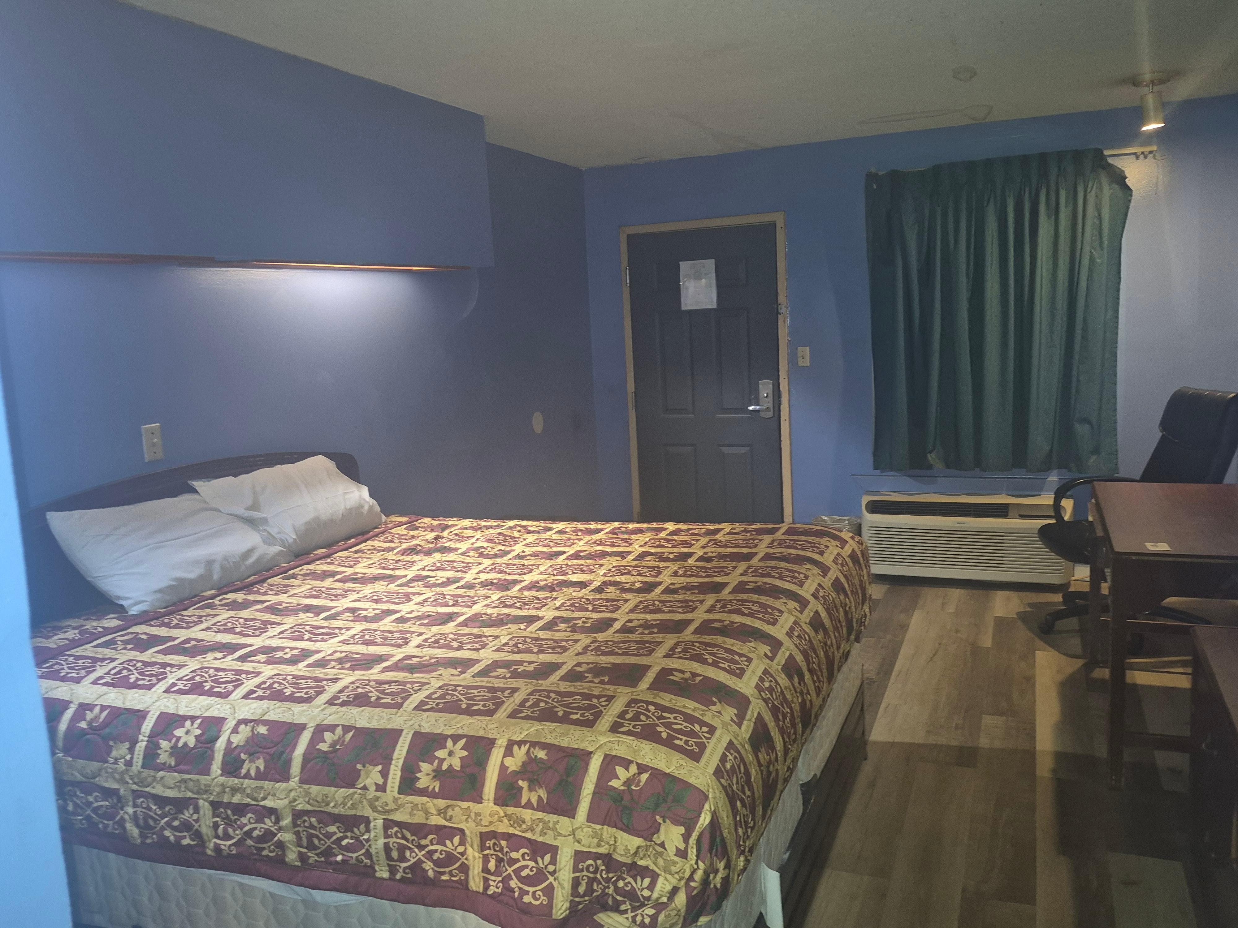 The bed...i would bet 50 dollars bed bug city