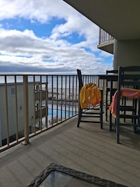 Balcony of the unit.