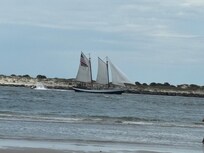 From the beach