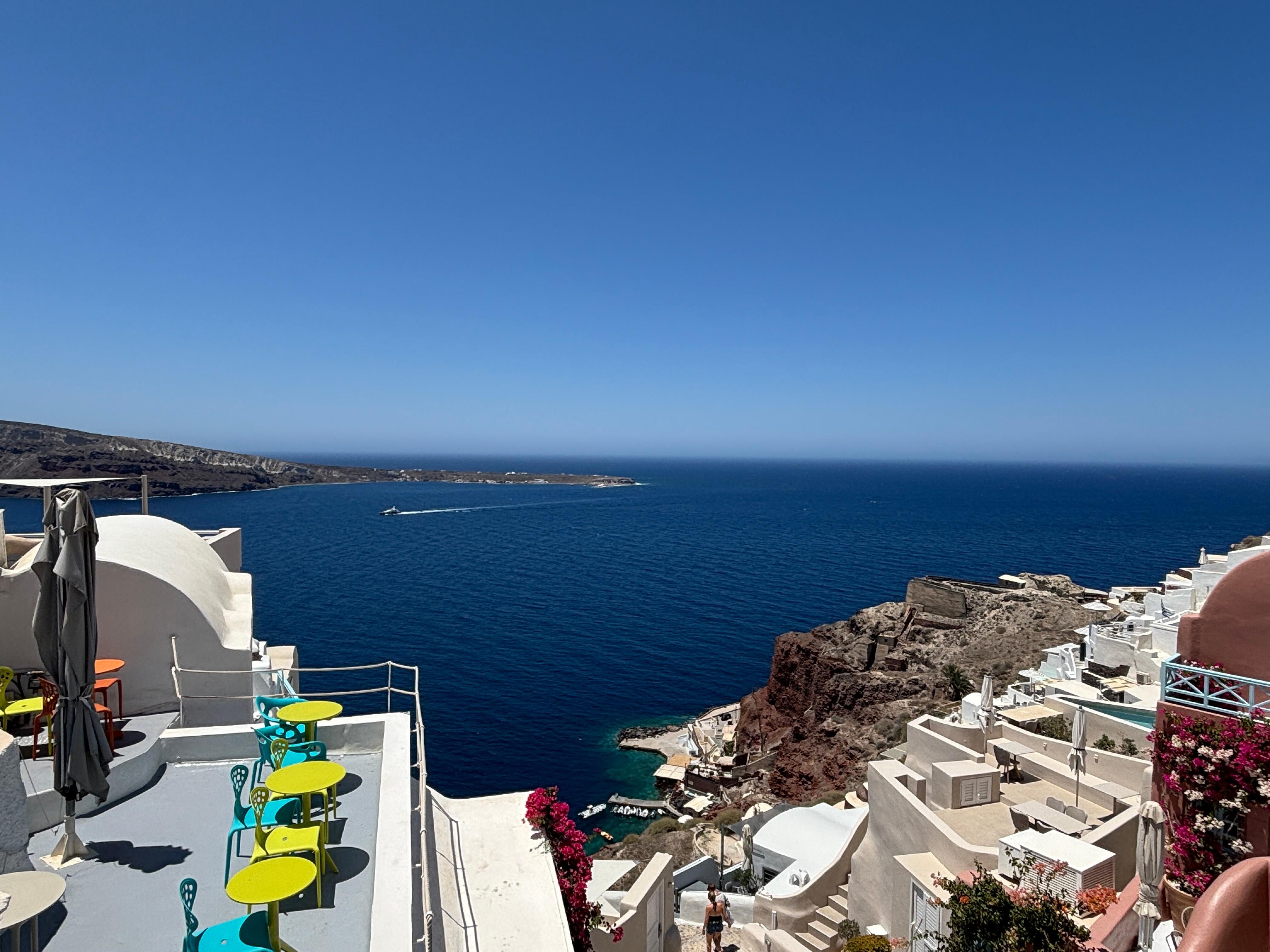 View from the room.