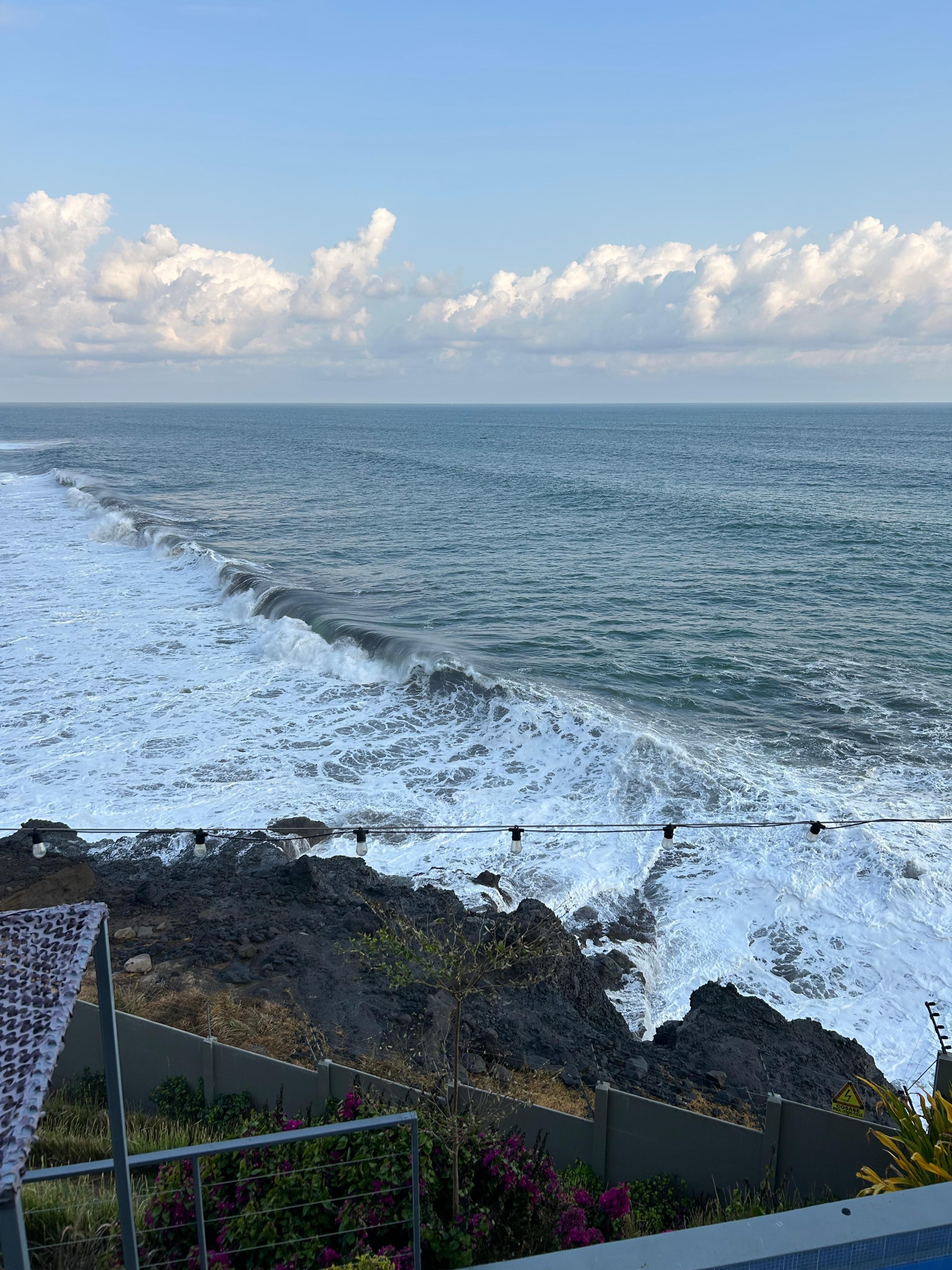 View from one of the balcony’s 