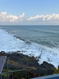 View from one of the balcony’s