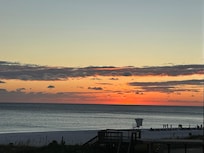 Sunset at our beach