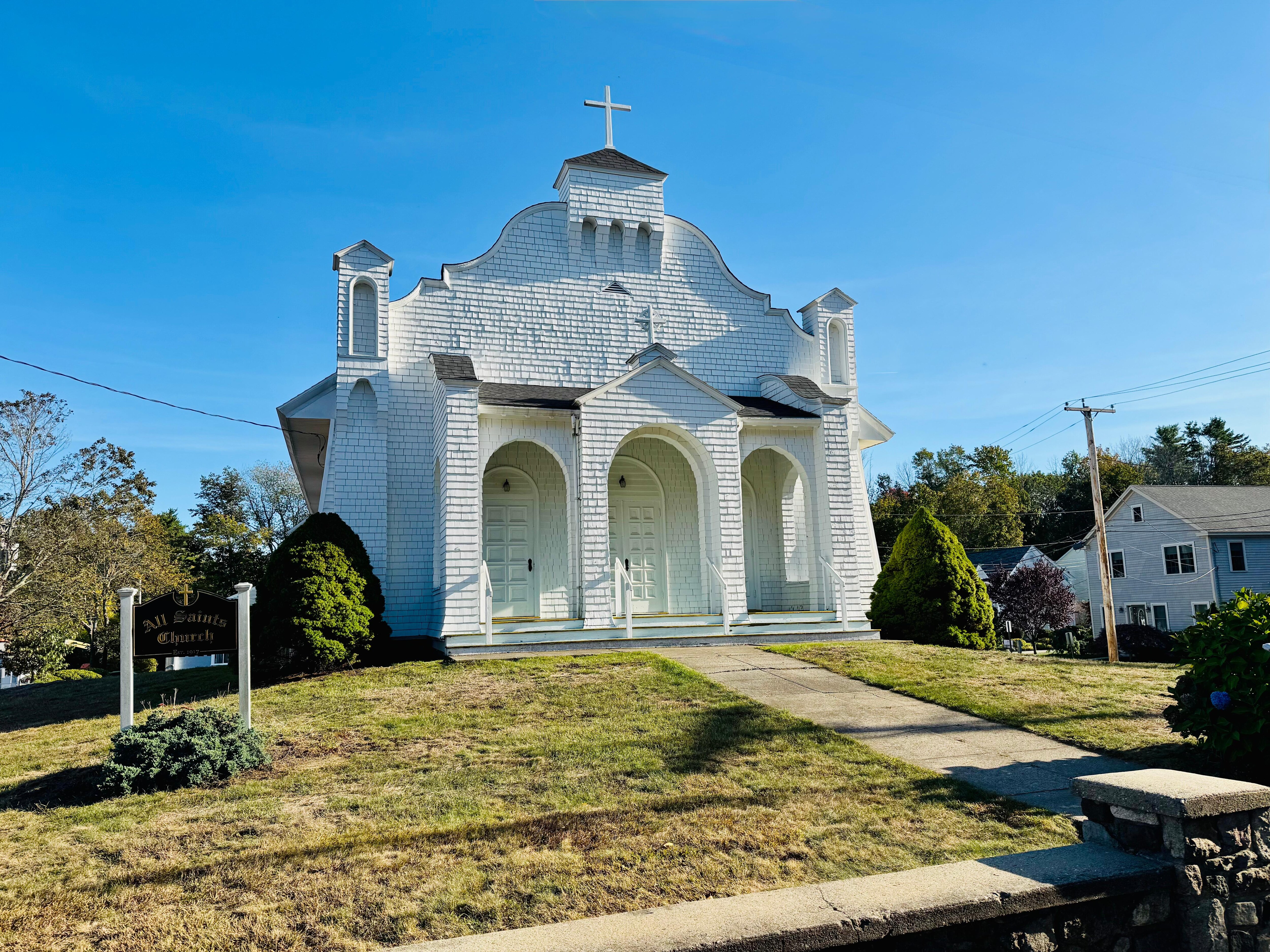 Our neighbor in front of the unit. 