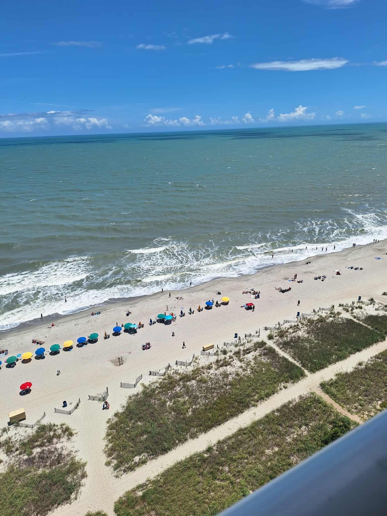 View from balcony 