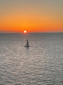 Sunset from balcony