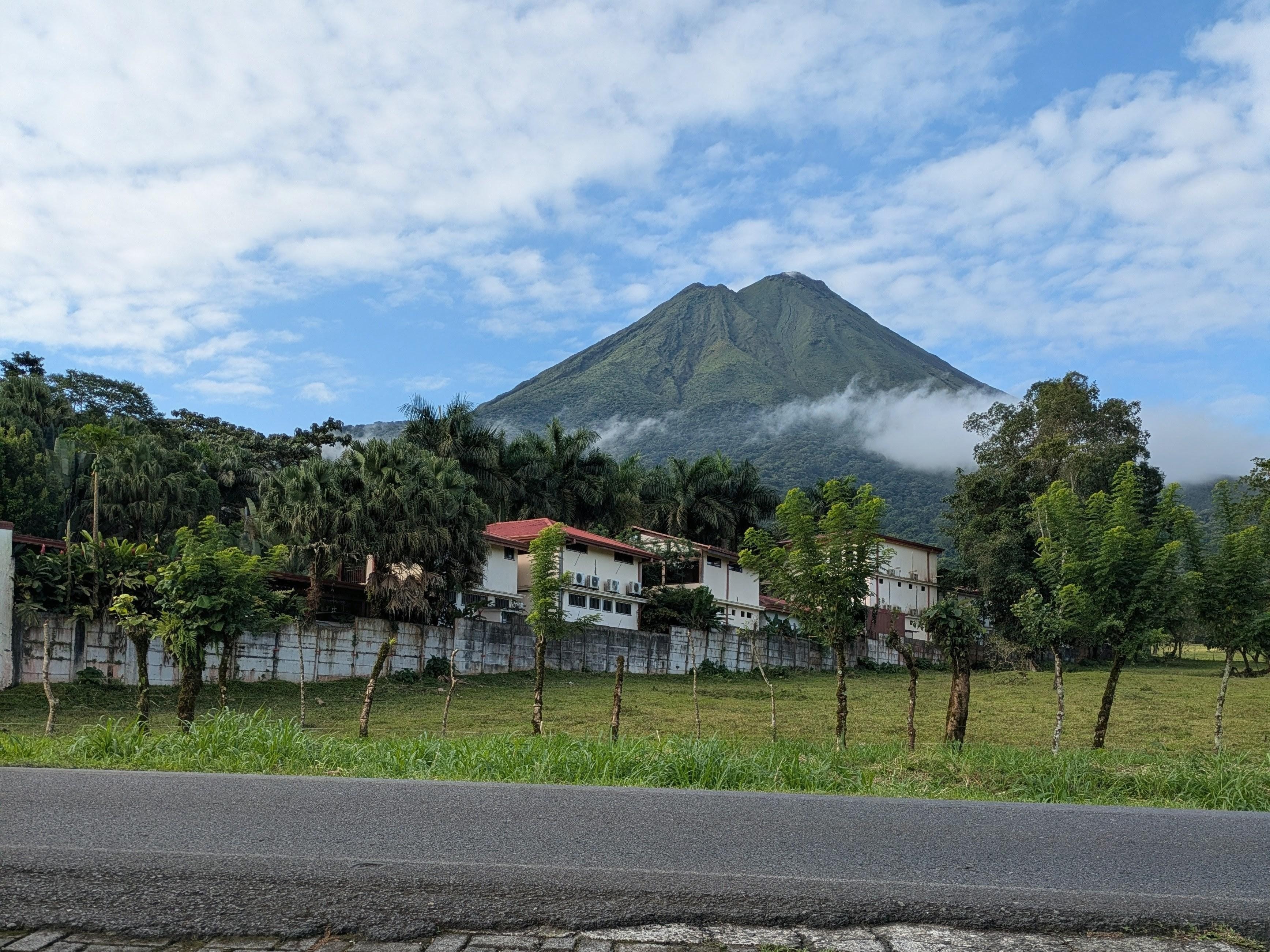 Great view of the volcano 
