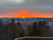 Gorgeous view of the sunsets