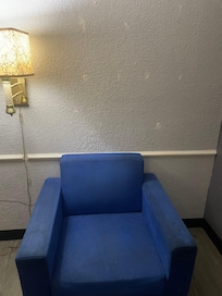 Armrest on chair too dirty to even touch or sit on