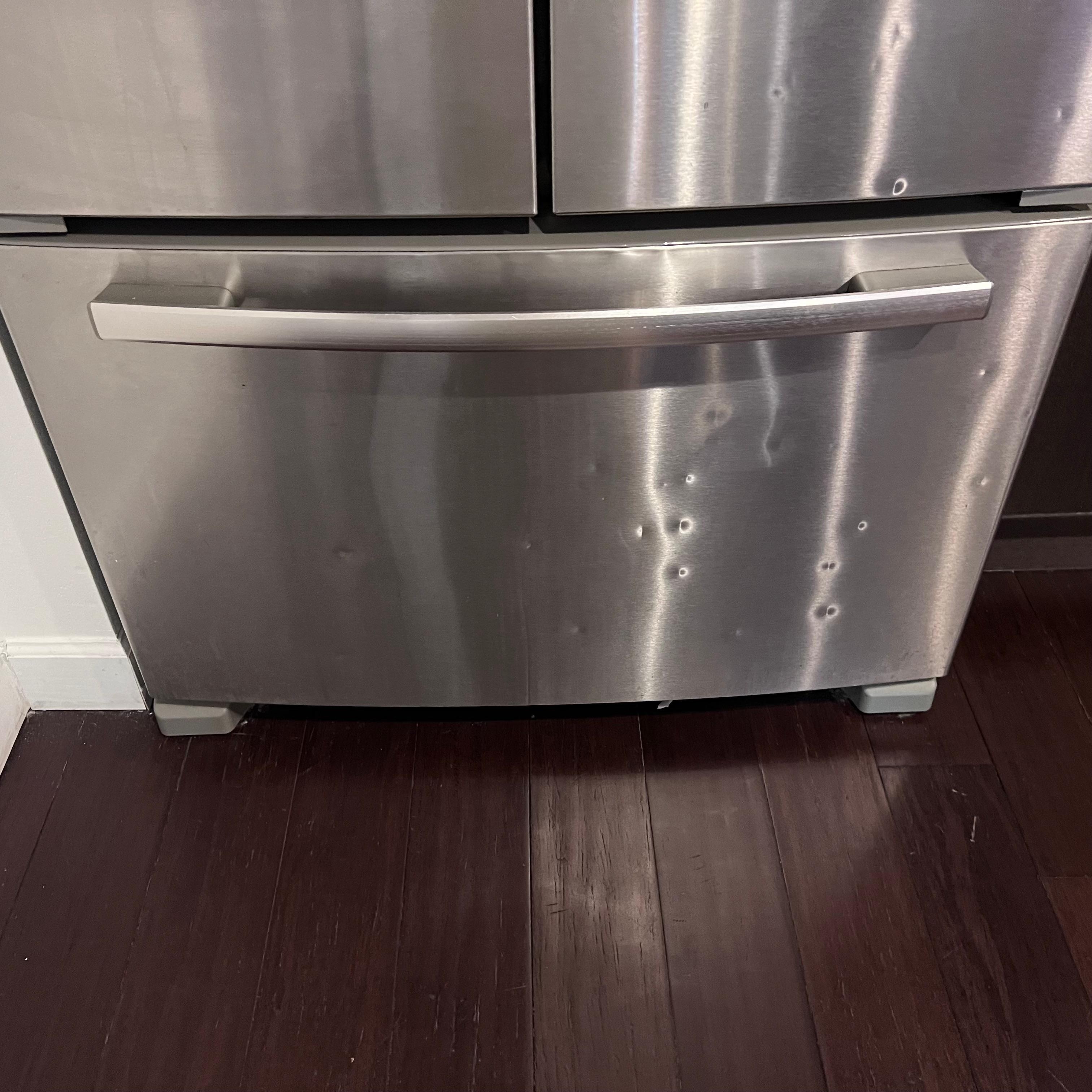 Dents on fridge