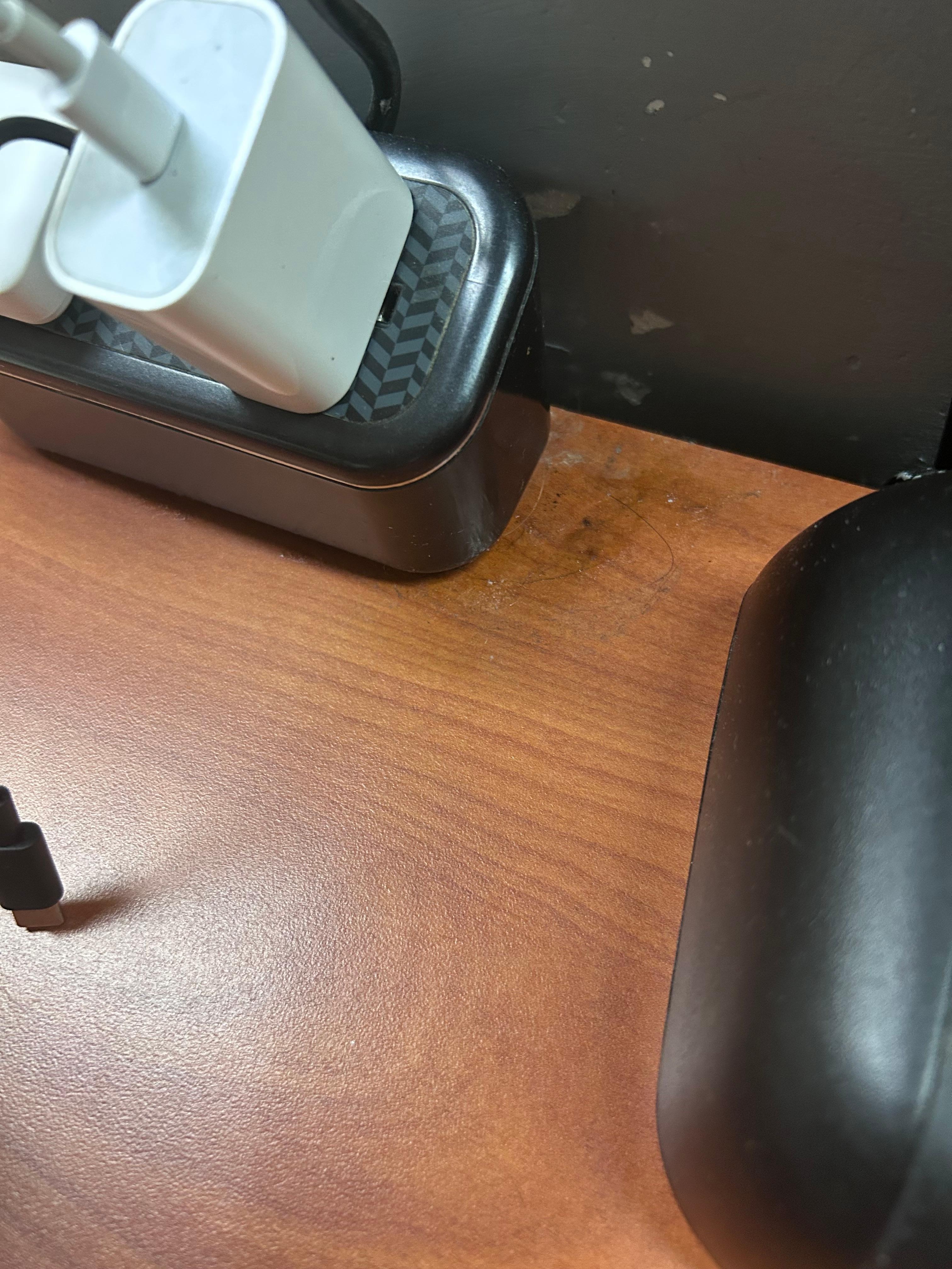 Notice this when going to bed on our first night