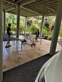 Hale Hina ping pong on lower level