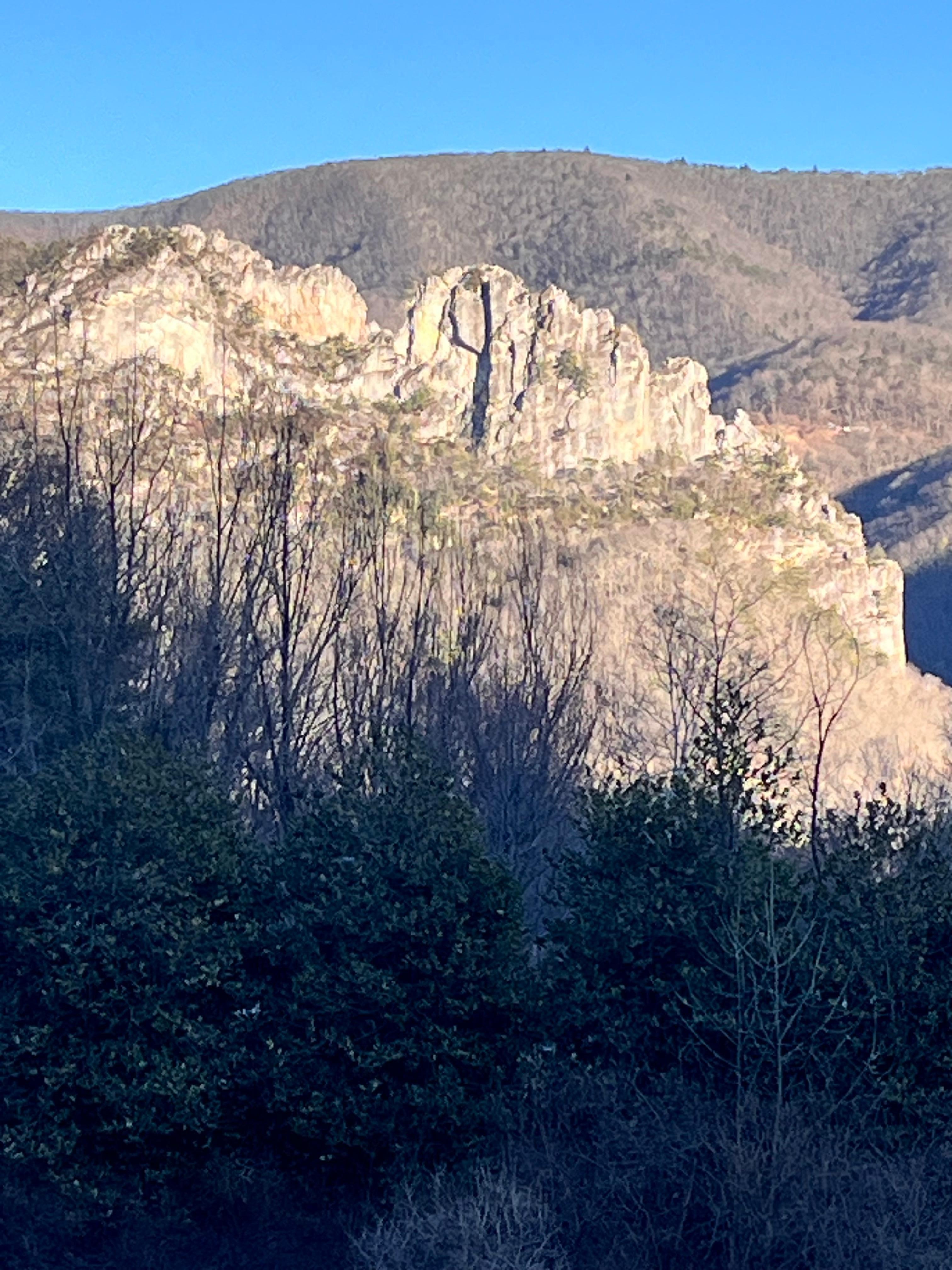 Sitting on the couch with a cup of coffee ….the view 